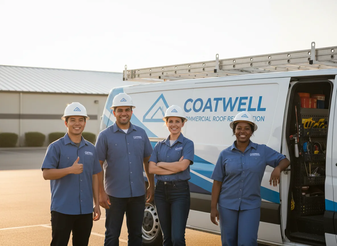 Commercial roof coating company in Sunflower, AL